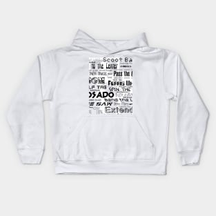 SQD Newspaper Kids Hoodie